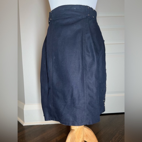 Stunning Maje skirt with asymmetrical front zipper. Worn once. - Picture 4 of 4